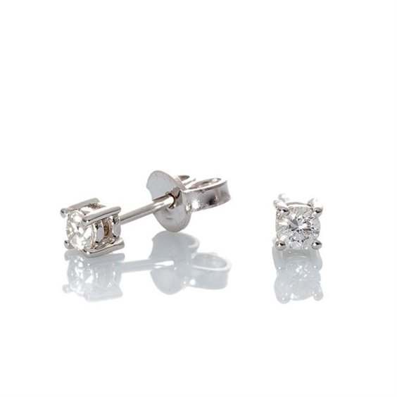 Ohrringe Davite & Delucchi Dame in Weißgold Diamante 0.08 Ct BBS0733308 - BBS0733308